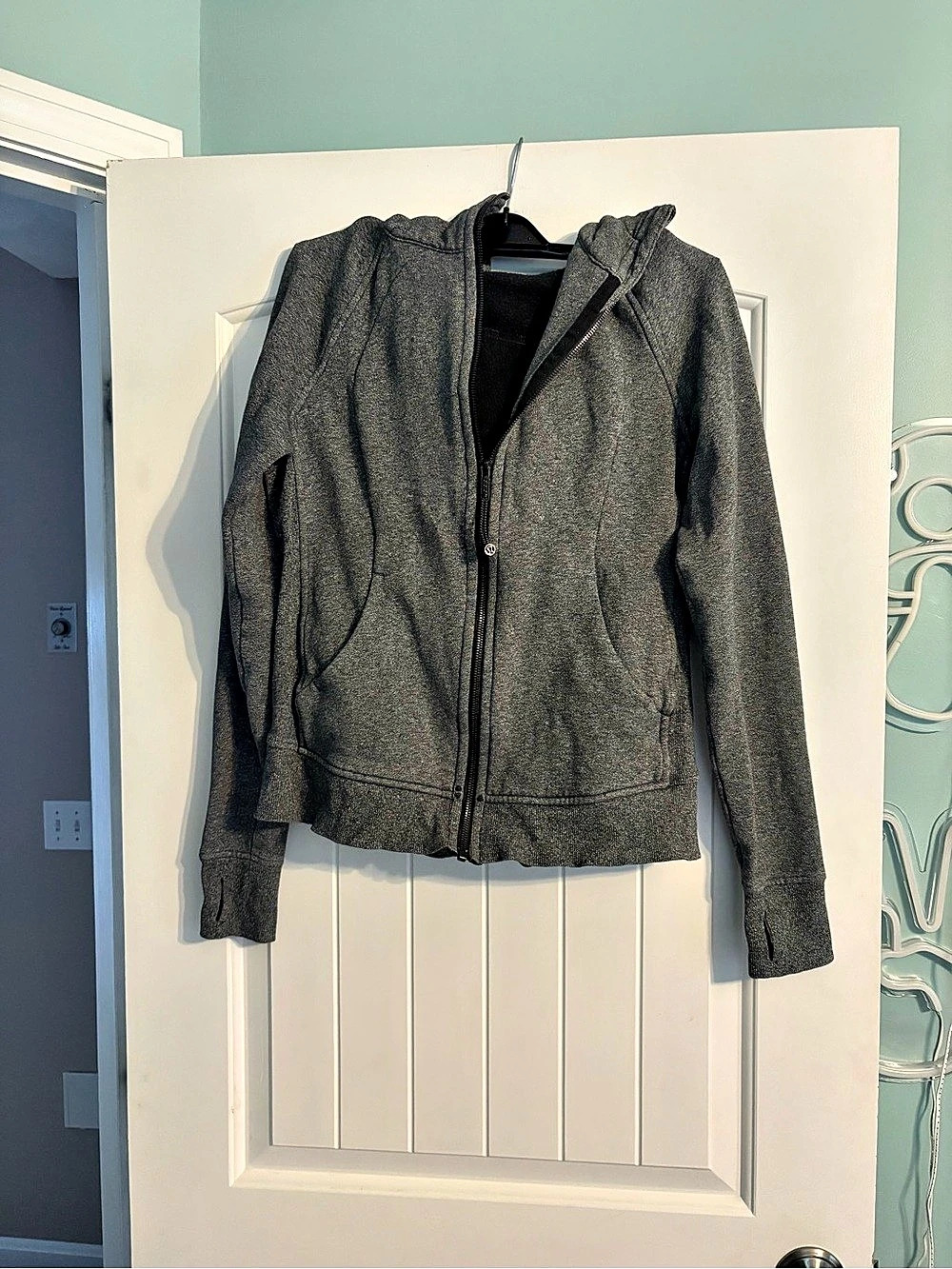 Lululemon Scuba Hoodie *Light Cotton Fleece Gray